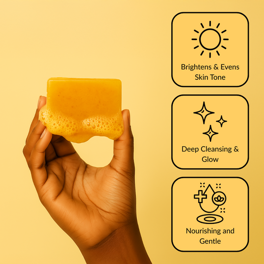 Glow Bar - Lemon Turmeric & Kojic Acid Brightening Soap Bar